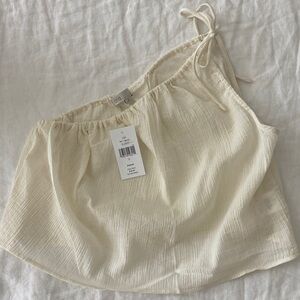 Side tie shoulder summer tank